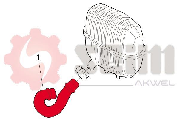 Durite de turbocompresseur (Durite de turbo) SEIM 981688