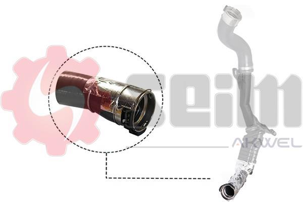 Durite de turbocompresseur (Durite de turbo) SEIM ref. 981749