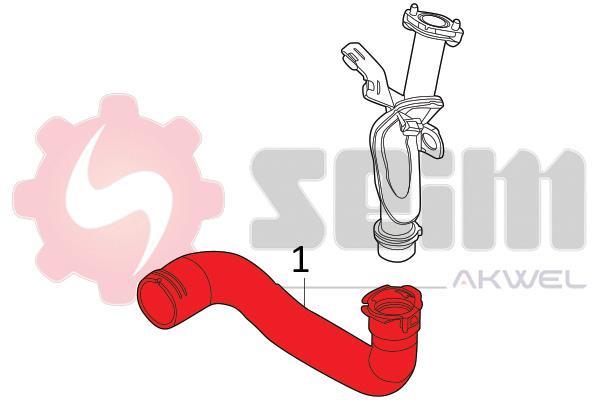 Mangueira do turbocompressor SEIM 981767