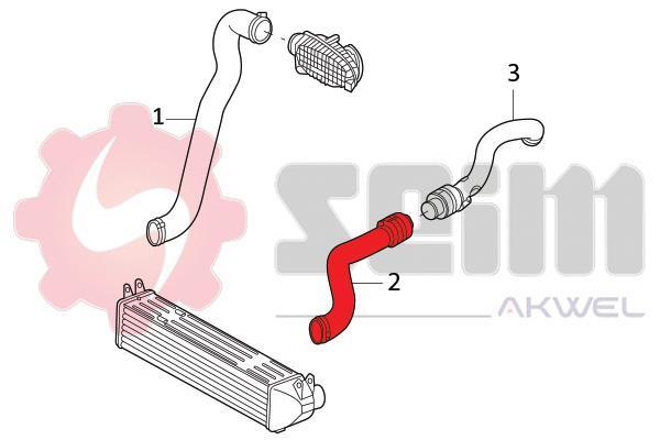 Mangueira do turbocompressor SEIM 981823