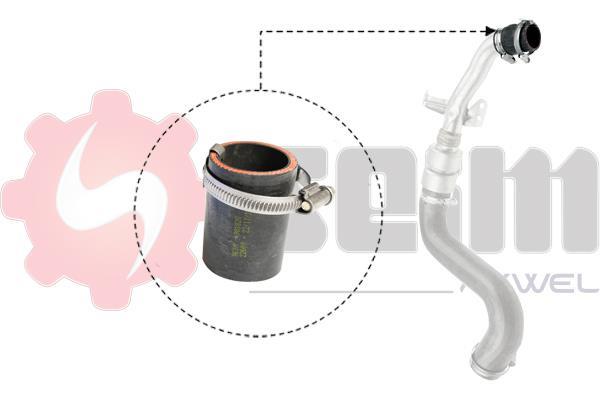Durite de turbocompresseur (Durite de turbo) SEIM 981828