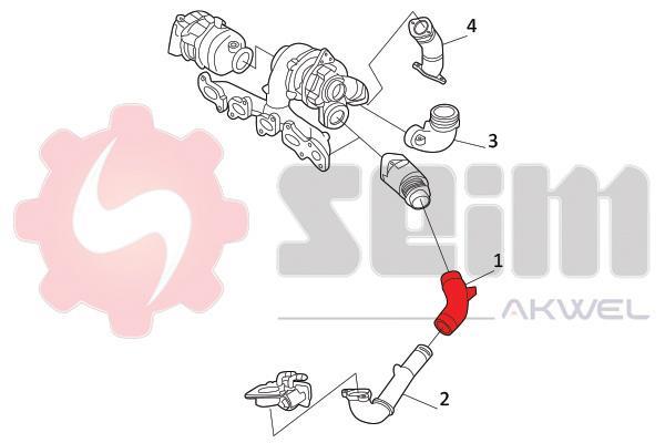 Mangueira do turbocompressor SEIM 981928