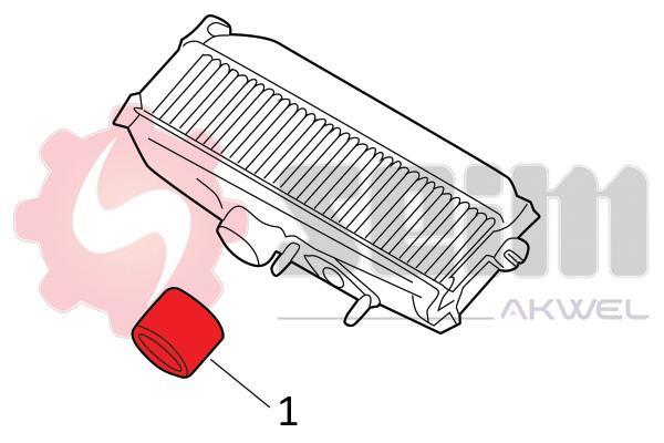 Durite de turbocompresseur (Durite de turbo) SEIM ref. 981930