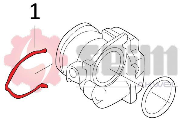Durite de turbocompresseur (Durite de turbo) SEIM ref. 982053