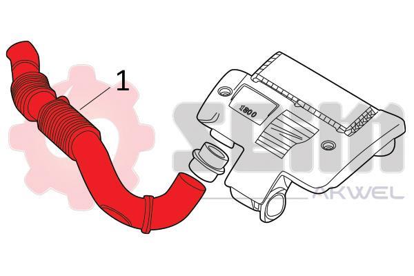 Mangueira do turbocompressor SEIM 982085