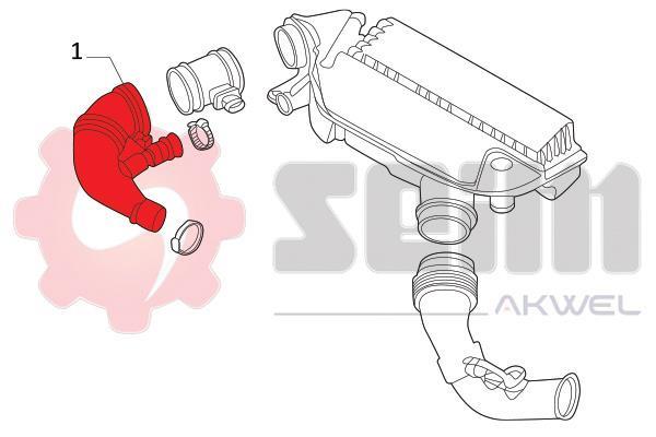 Mangueira do turbocompressor SEIM 982096