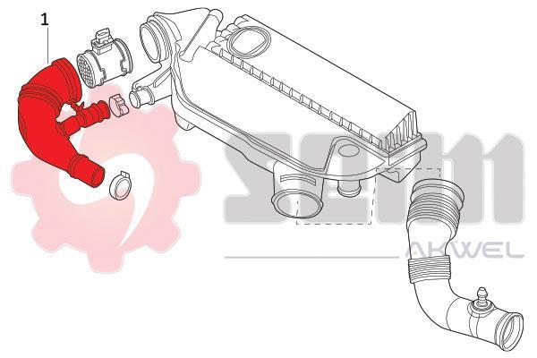 Mangueira do turbocompressor SEIM 982096