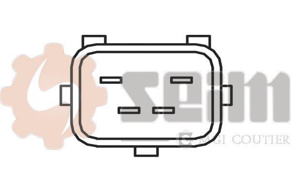 Conmutador, accionamiento embrague (control veloc.) SEIM ref. CS53