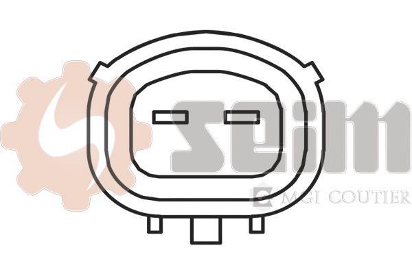 Interruptor de temperatura, ventilador do radiador SEIM ref. TH206