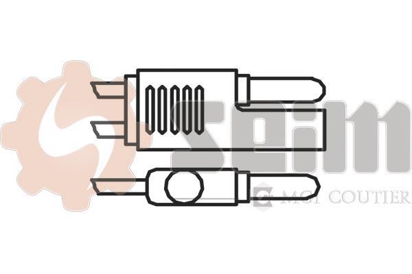Interruptor de temperatura, ventilador do radiador SEIM ref. TH219