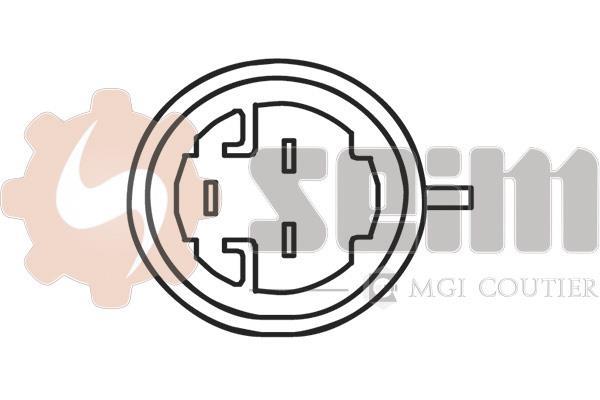 Interruptor de temperatura, ventilador do radiador SEIM ref. TH232
