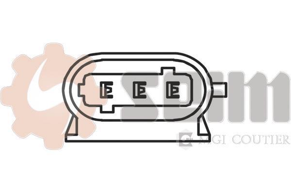 Interrupteur de température, ventilateur de radiateur SEIM ref. TH119