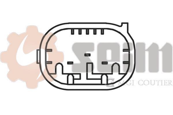 Interruptor de temperatura, ventilador do radiador SEIM ref. TH253