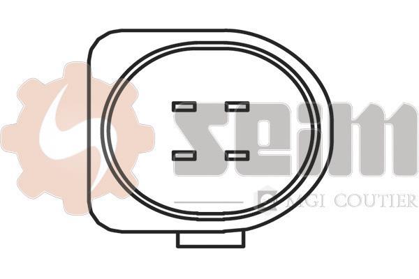 Interruptor de temperatura, ventilador do radiador SEIM ref. TH252