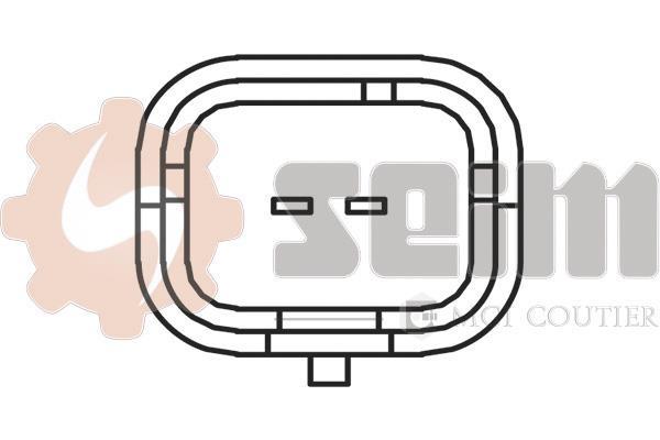 Contacteur de feu de recul (Interrupteur de feu de recul) SEIM ref. FR106