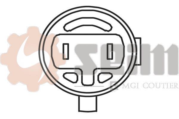 Contacteur de feu de recul (Interrupteur de feu de recul) SEIM ref. FR98