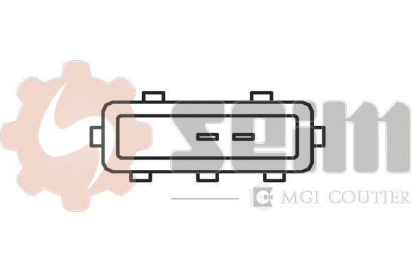 Contacteur de feu de recul (Interrupteur de feu de recul) SEIM ref. FR92