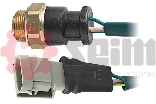 Interrupteur de température, ventilateur de radiateur SEIM ref. TH119