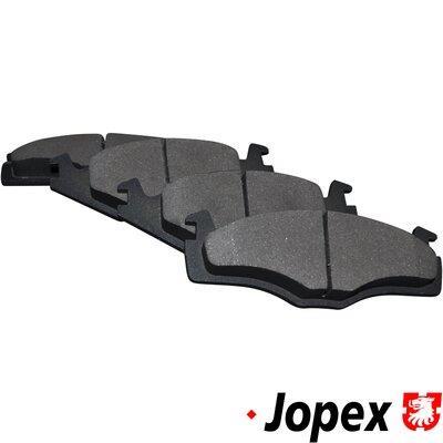 Jeu de 4 plaquettes de frein JP GROUP a/s ref. 1163600610