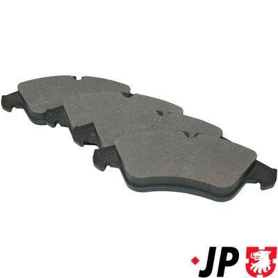 Jeu de 4 plaquettes de frein JP GROUP a/s ref. 1163601510