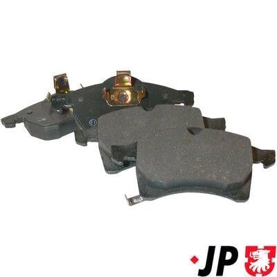 Jeu de 4 plaquettes de frein JP GROUP a/s ref. 1263600310