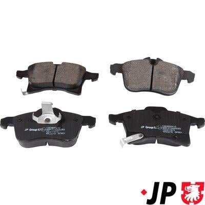 Jeu de 4 plaquettes de frein JP GROUP a/s ref. 1263600410