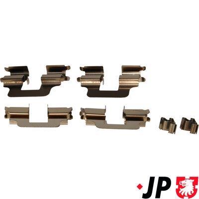 Kit d'accessoires pour plaquette de frein à disque JP GROUP a/s ref. 1263650710