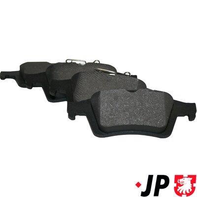 Jeu de 4 plaquettes de frein JP GROUP a/s ref. 1263700610
