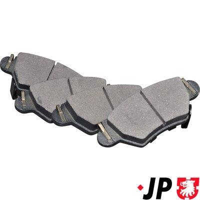 Jeu de 4 plaquettes de frein JP GROUP a/s ref. 1263701710
