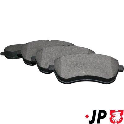 Jeu de 4 plaquettes de frein JP GROUP a/s ref. 1363601310