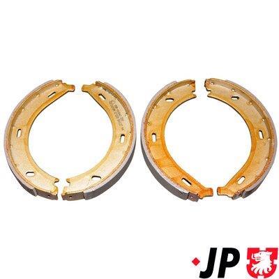 Jeu de 4 mâchoires de frein (Garniture de frein à tambour) JP GROUP a/s ref. 1363900110