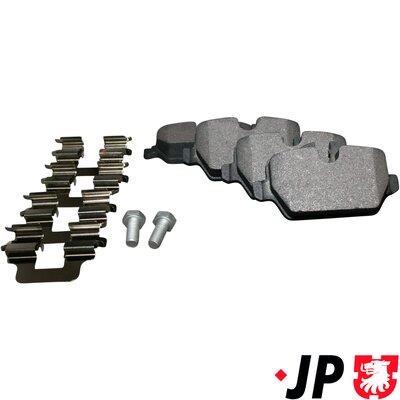 Jeu de 4 plaquettes de frein JP GROUP a/s ref. 1463700510