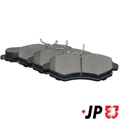 Jeu de 4 plaquettes de frein JP GROUP a/s ref. 3163600410