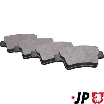 Jeu de 4 plaquettes de frein JP GROUP a/s ref. 3163700210