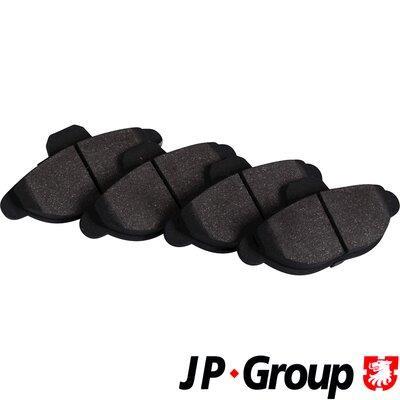 Jeu de 4 plaquettes de frein JP GROUP a/s 3363602010