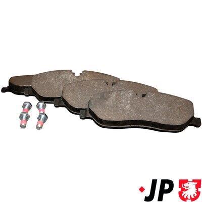 Jeu de 4 plaquettes de frein JP GROUP a/s ref. 3763600410