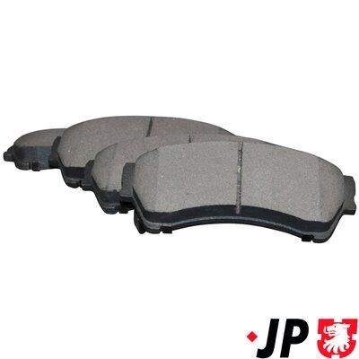 Jeu de 4 plaquettes de frein JP GROUP a/s ref. 3863600910
