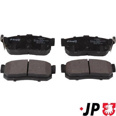 Jeu de 4 plaquettes de frein JP GROUP a/s ref. 4063600210