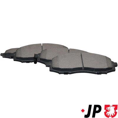Jeu de 4 plaquettes de frein JP GROUP a/s ref. 4063600510