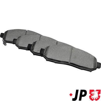 Jeu de 4 plaquettes de frein JP GROUP a/s ref. 4063600910