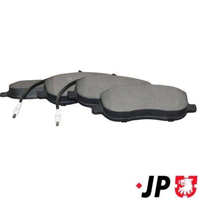 Jeu de 4 plaquettes de frein JP GROUP a/s ref. 4163601110