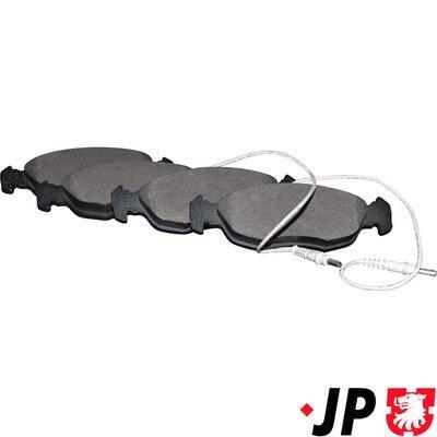 Jeu de 4 plaquettes de frein JP GROUP a/s 4163603010