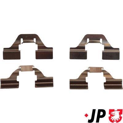 Kit d'accessoires pour plaquette de frein à disque JP GROUP a/s ref. 4164003310
