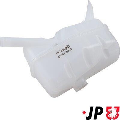Vase d'expansion, liquide de refroidissement (Réservoir liquide de refroidissement) JP GROUP a/s ref. 4314700300