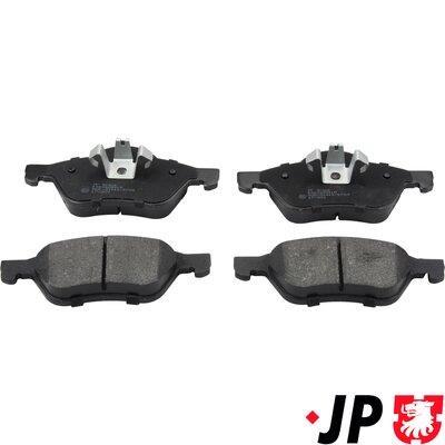 Jeu de 4 plaquettes de frein JP GROUP a/s ref. 4363602810