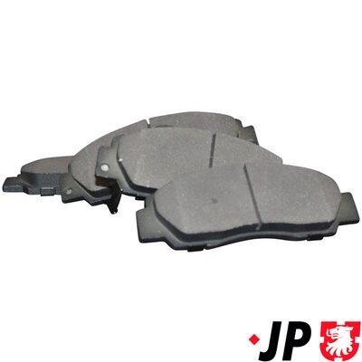 Jeu de 4 plaquettes de frein JP GROUP a/s ref. 4463600510