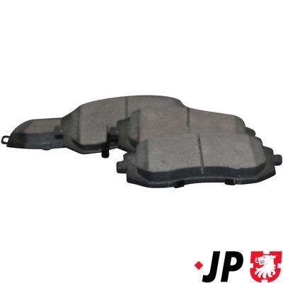 Jeu de 4 plaquettes de frein JP GROUP a/s ref. 4663600510