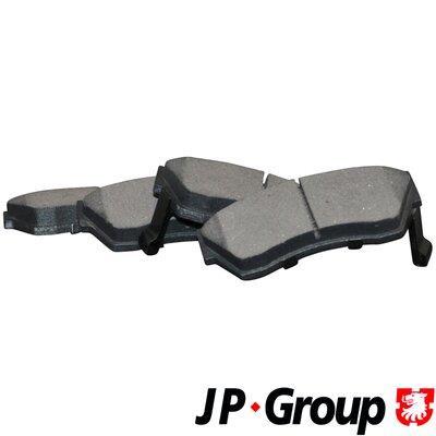 Jeu de 4 plaquettes de frein JP GROUP a/s ref. 4663600610