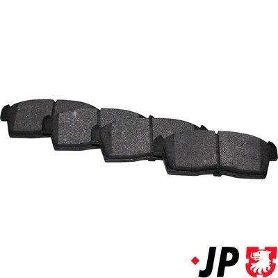 Jeu de 4 plaquettes de frein JP GROUP a/s ref. 4763601310