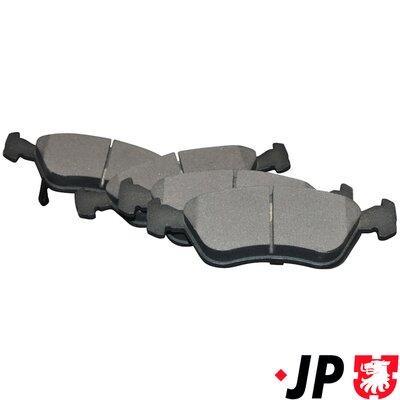 Jeu de 4 plaquettes de frein JP GROUP a/s ref. 4863600210